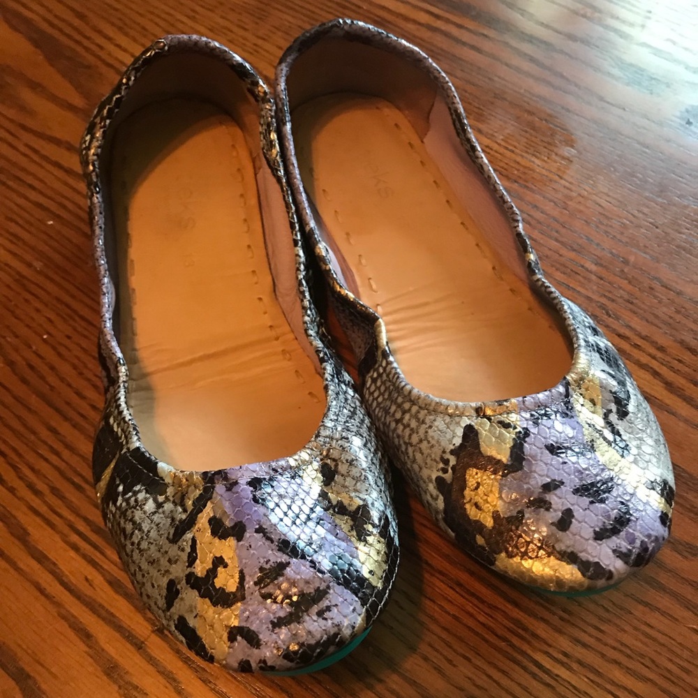 Tieks Lavender Snake Size 13